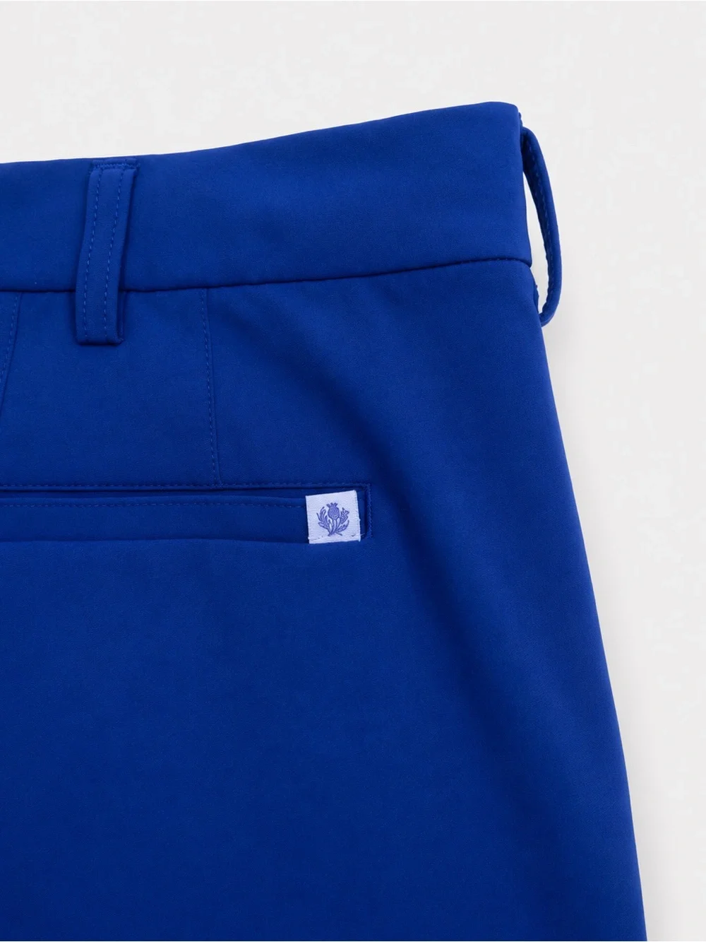 Men's Donald Ross Flat Front Golf Shorts - Cobalt Blue